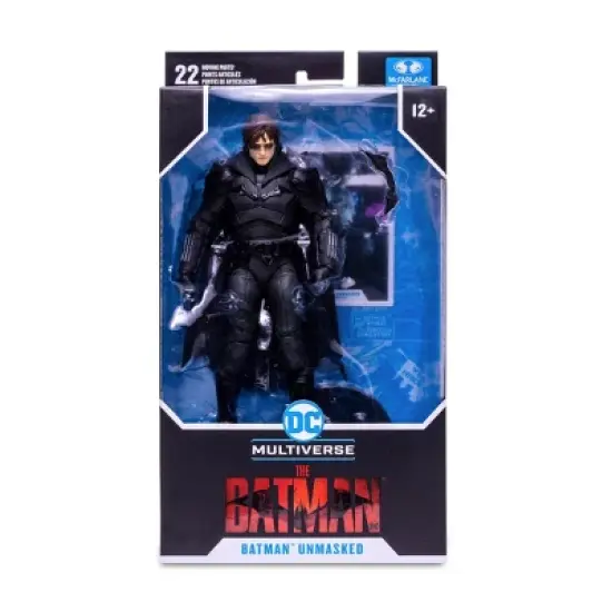 DC Comics Multiverse The Batman (Movie) - Batman Unmasked 7" Action Figure image {7}