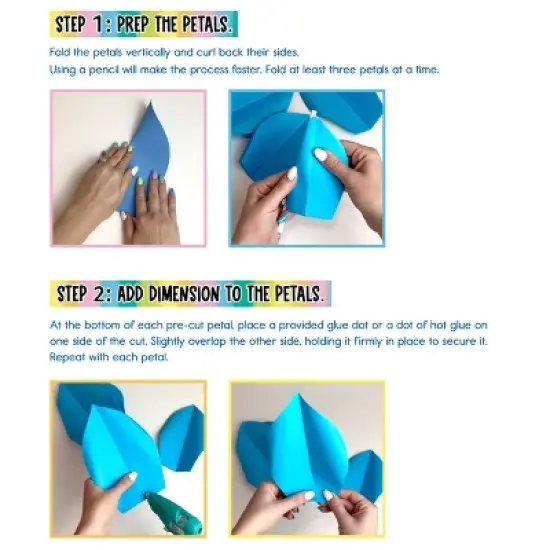 Carson Dellosa Education Creatively Inspired Paper Flowers Dimensional Accent image {2}