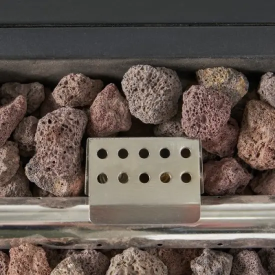 Christopher Knight Home Khaden Outdoor Wicker 4 Seater Chat Set with Fire Pit image {9}