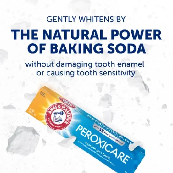 ARM & HAMMER PeroxiCare Gum Health Anticavity Flouride Toothpaste - 6oz/2ct image {6}
