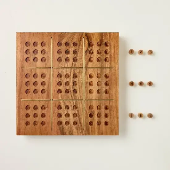 Wood and Brass Sudoku - Hearth & Hand&trade; with Magnolia image {4}