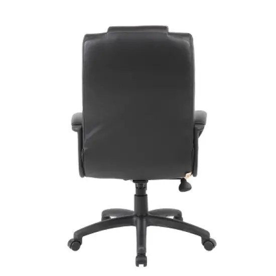 Executive High Back Leatherplus Chair Black - Boss Office Products image {3}