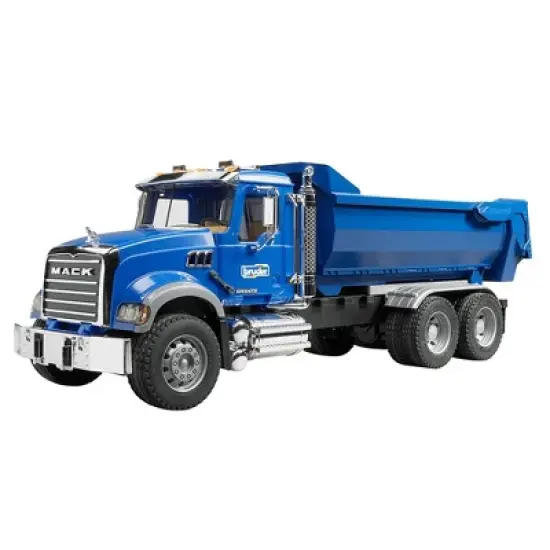 Bruder MACK Granite Halfpipe Dump Truck image {2}