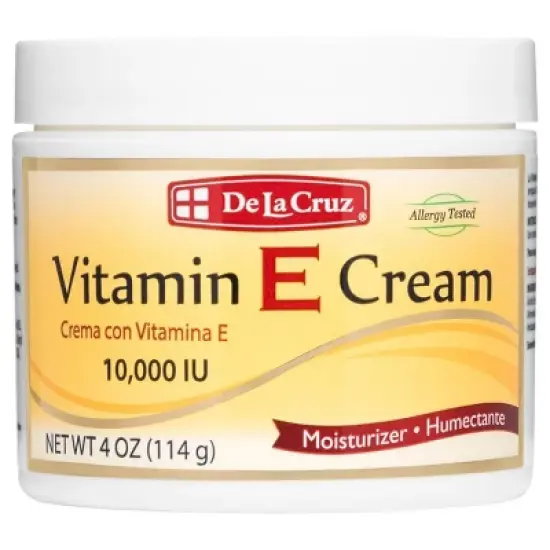 De La Cruz Moisturizer Vitamin E Cream - 4oz image {4}