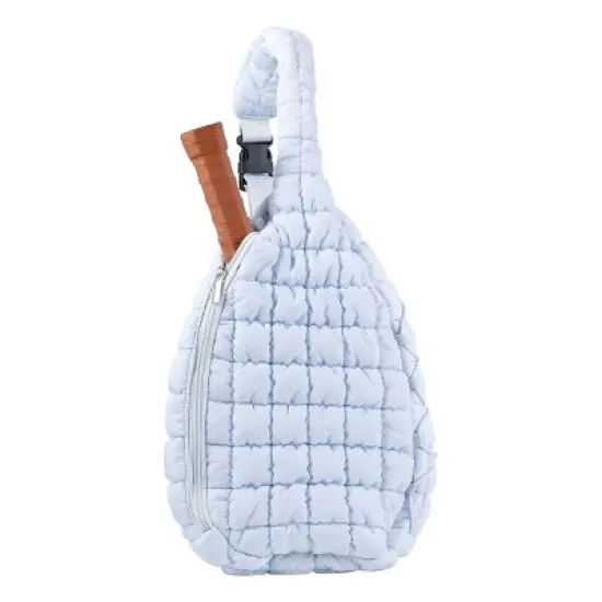 Pickle O' Joe Quilted Sling Bag Pickleball Bag image {4}