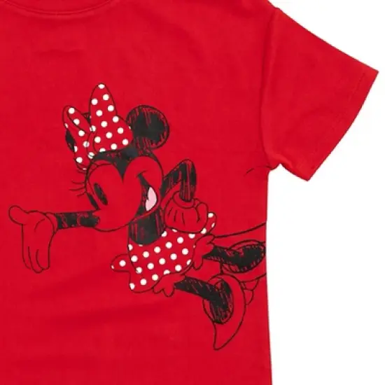 Disney Minnie Mouse Girls Denim Jacket and Dress Toddler to Big Kid image {7}