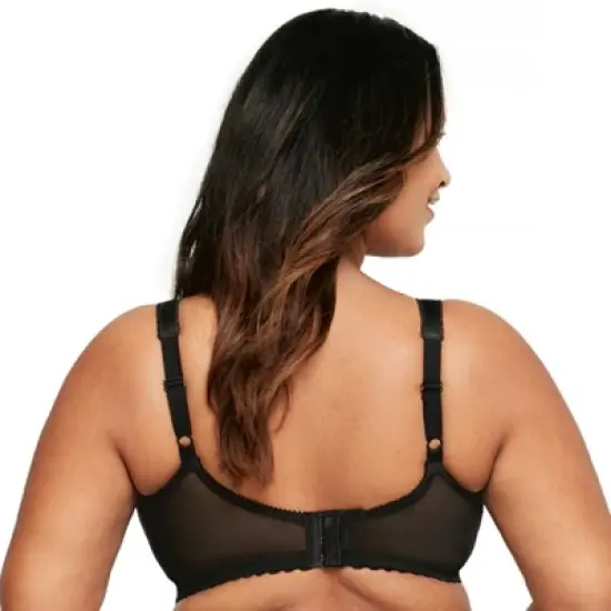 Glamorise Womens MagicLift Original Support Wirefree Bra 1000 Black image {1}
