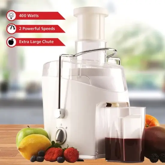 Brentwood Juice Extractor-White image {6}