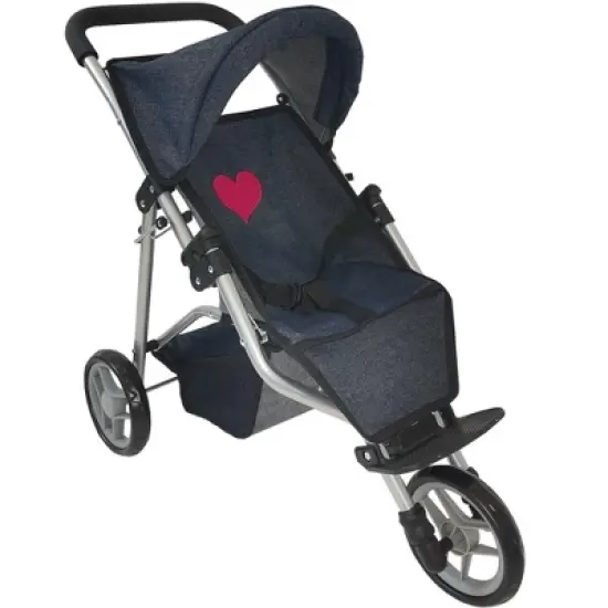 The New York Doll Collection Baby Doll Stroller - Jogging Toy Stroller image {10}