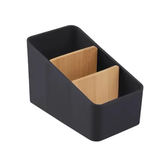 Thinkspace 3 Compartment Storage Black image {8}