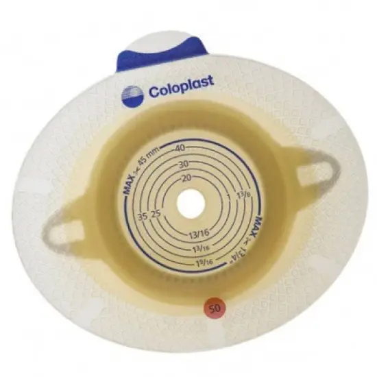 SenSura Click Ostomy Barrier, Flexible Trim To Fit, Standard Wear, Up to 1-3/8 in. Opening, 5 Count image {1}