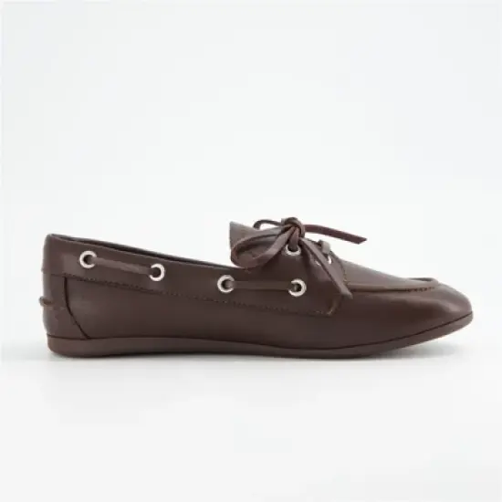 CUSHIONAIRE Women's Anchor Boat Shoe &ndash; Classic Slip-On Moccasin Loafer with Nautical Detailing + Memory Foam, Wide Widths Available image {3}