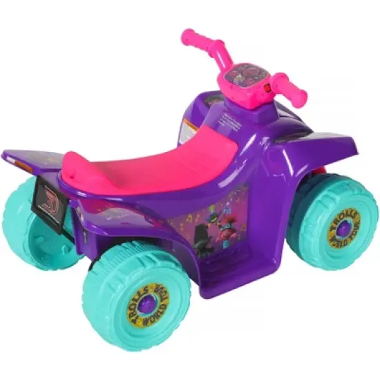 Dynacraft 6V Trolls Quad Powered Ride-On image {2}