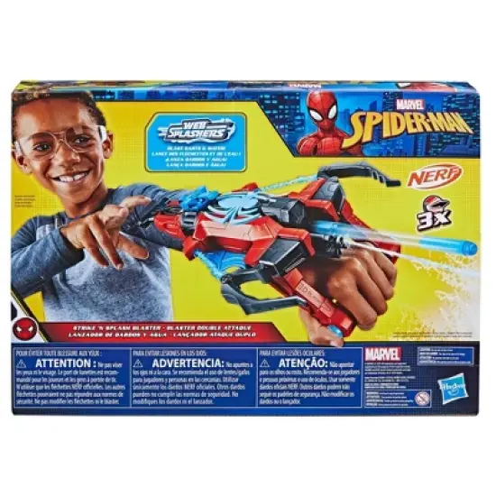 Marvel Spider-Man NERF Strike 'N Splash Toy Blaster image {10}