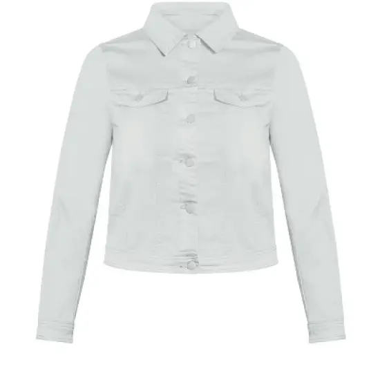 Women's Plus Size Yara Stretch Jacket - sky | AVENUE image {2}