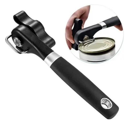 MOVSSOU Manual Can Opener Stainless Steel Safe Smooth Edge image {5}