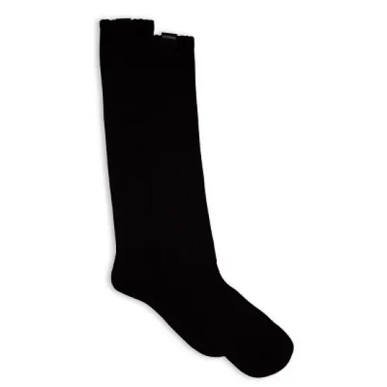 LECHERY Unisex Scrunch Slouchy Woven Tab Socks (1 Pair) image {5}