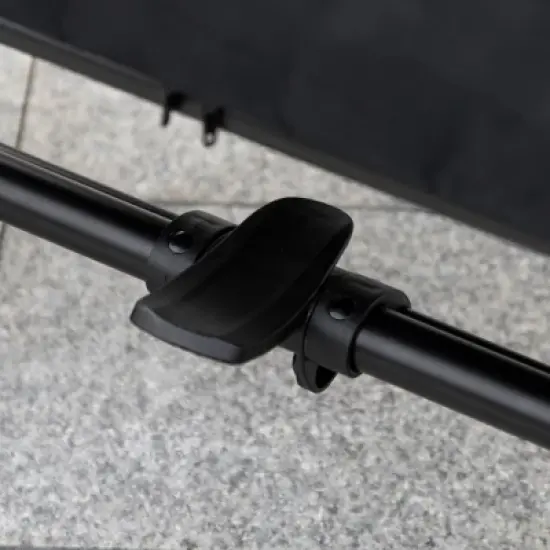 PawHut One-Click Foldable Large Doggy Stroller for Medium Dogs & Large Dogs, Pet Stroller with Storage, Dog Accessories, Dog Walking Stroller image {4}