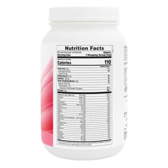 Spiru-tein Strawberry by Nature's Plus  -  4.5 lb Powder image {1}