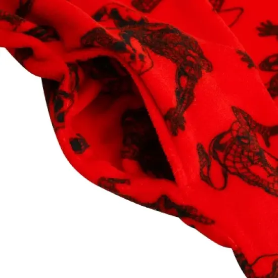 Marvel Spider-Man All-Over Print Red Long Sleeve Oversized Hoodie Wearable Blanket-OSFA image {5}