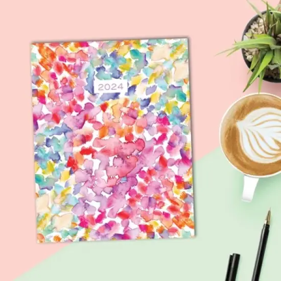 Willow Creek Press 2024 Monthly Planner 9.5"x7.5" Perfectly Painted image {3}