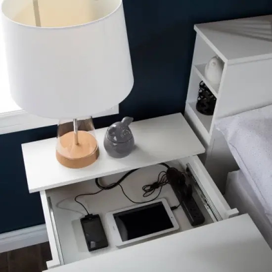 Vito Nightstand Charging Station - South Shore image {4}