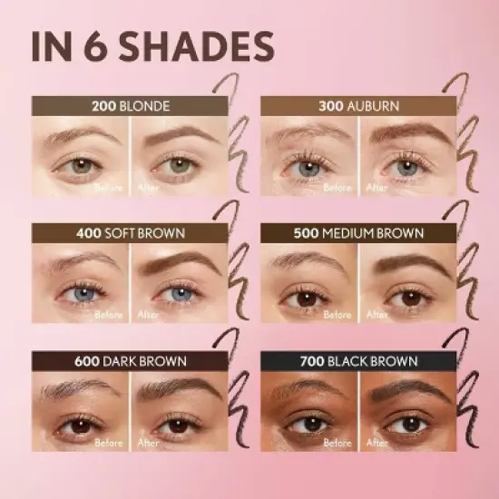 COVERGIRL Clean Fresh Brow Filler Pomade Eyebrow Pencil - 0.007oz image {7}