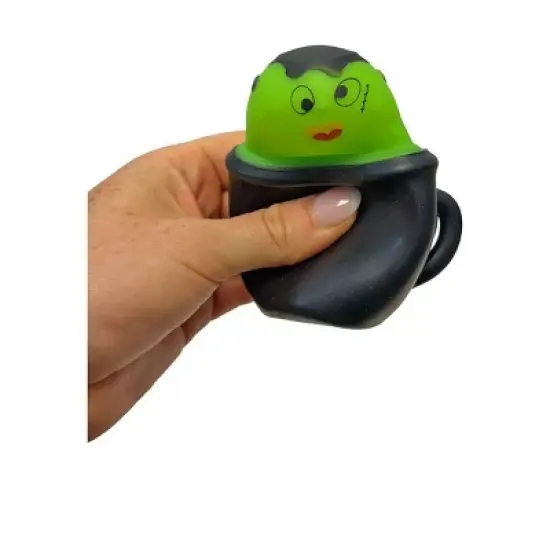 Big Time Toys Halloween Squish Pop Fidget Toy Frankenstein Cauldron image {3}