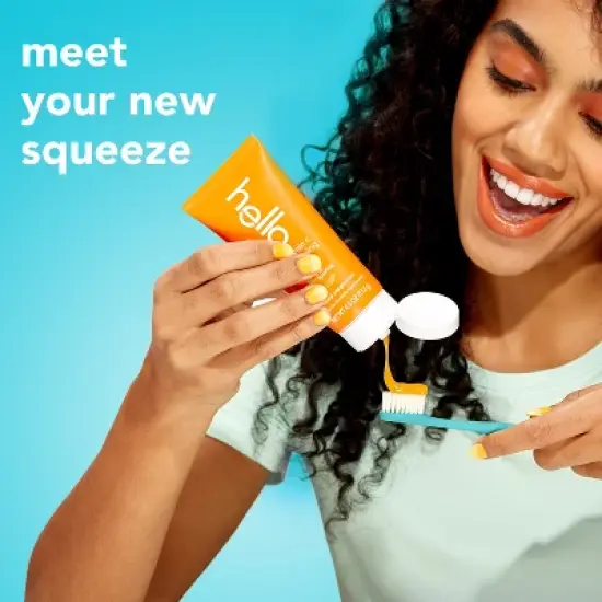 hello Vitamin C Teeth Whitening Toothpaste with Fluoride - Natural Peppermint - 4oz image {11}