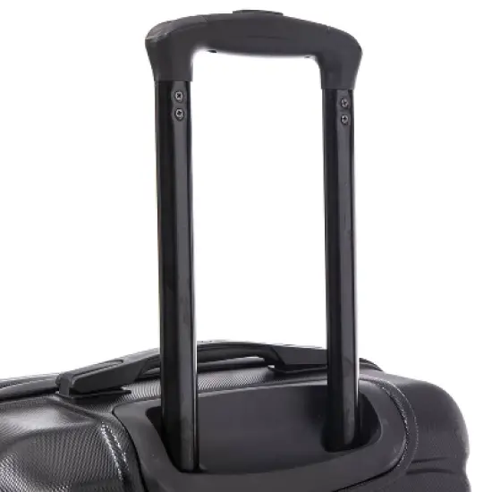 DUKAP Sense Lightweight Hardside Large Checked Spinner Suitcase - Black image {10}