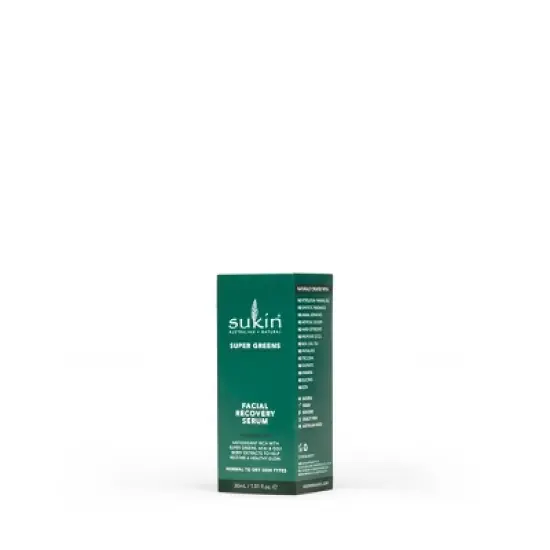 Sukin Super Greens Facial Recovery Serum - 1.01 fl oz image {2}