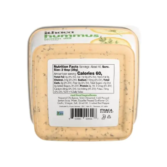 Ithaca Lemon Dill Hummus - 10oz image {4}