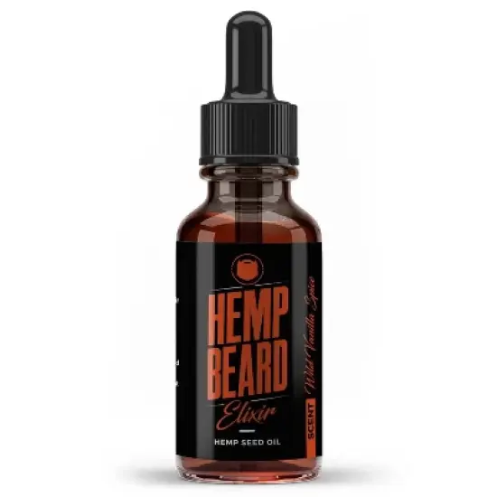 Wild Willies Hemp Beard Oil - Citrus/Vanilla Scent - 1 fl oz image {1}