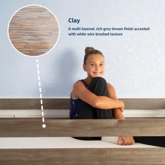 Max & Lily L-Shaped Twin over Full Bunk Bed with Bookcase image {5}