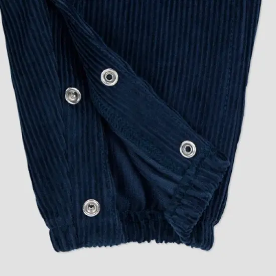 Carter's Just One You&reg; Baby Boys 2pc Striped Long Sleeve T-Shirt and Overalls Set - Blue image {3}