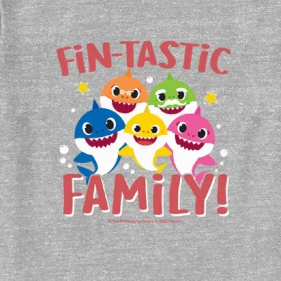Toddler's Baby Shark Fin-Tastic Family T-Shirt image {1}