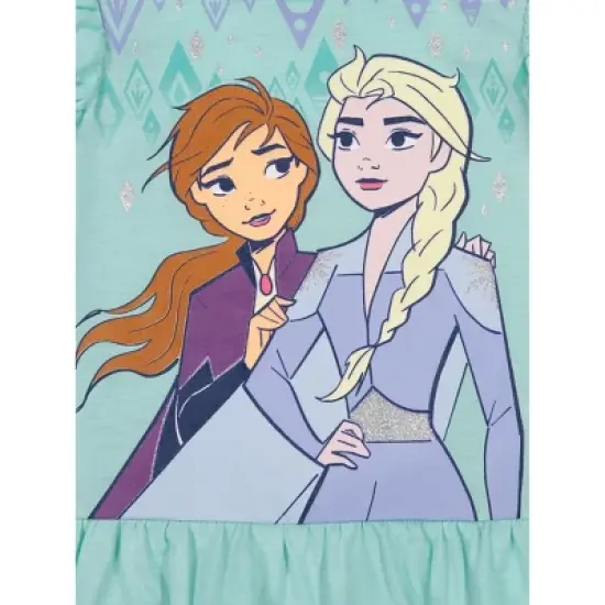 Disney Frozen Princess Anna Elsa Baby Girls T-Shirt and Shorts Outfit Set - Toddler  image {6}