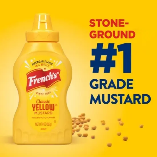 French's Classic Yellow Mustard - 8oz image {11}