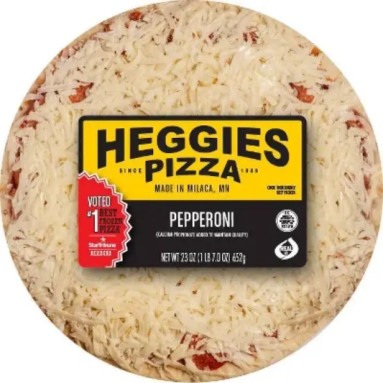 Heggies Pepperoni Frozen Pizza - 23oz image {4}