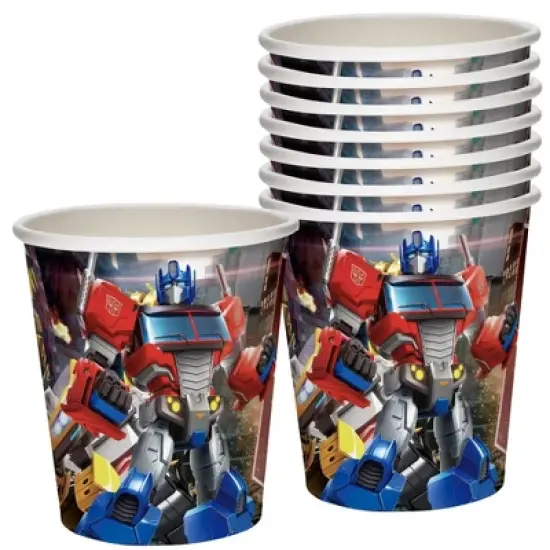 Treasures Gifted Transformers Cups - Transformers Party Supplies - 8 Pack image {1}