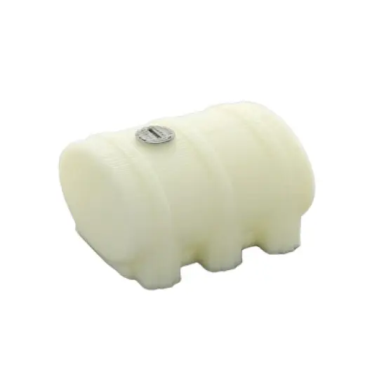 3D to Scale 1/50 3D Printed White Plastic Elliptical Leg 1500 Gallon Tank 50-322-WT image {1}