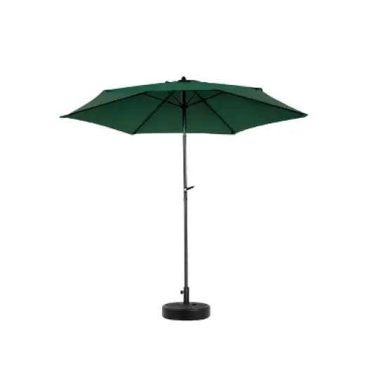 Cesicia 9FT Outdoor Patio Umbrella with Push Button Tilt and Crank (Base Not Included) image {12}