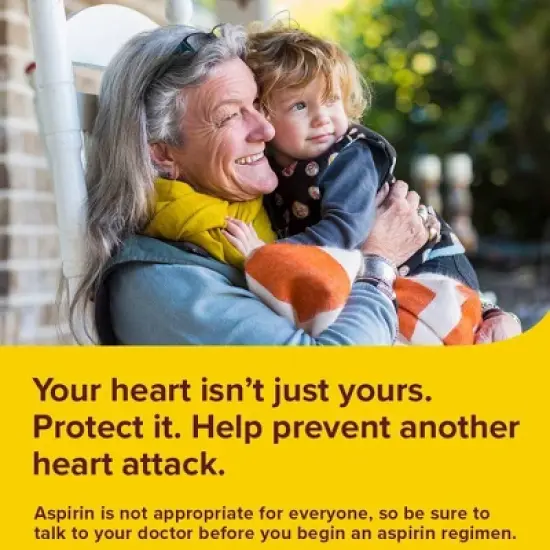 Bayer Genuine Pain Reliever 325mg & Fever Reducer Tablets - Aspirin (NSAID) - 200ct image {5}