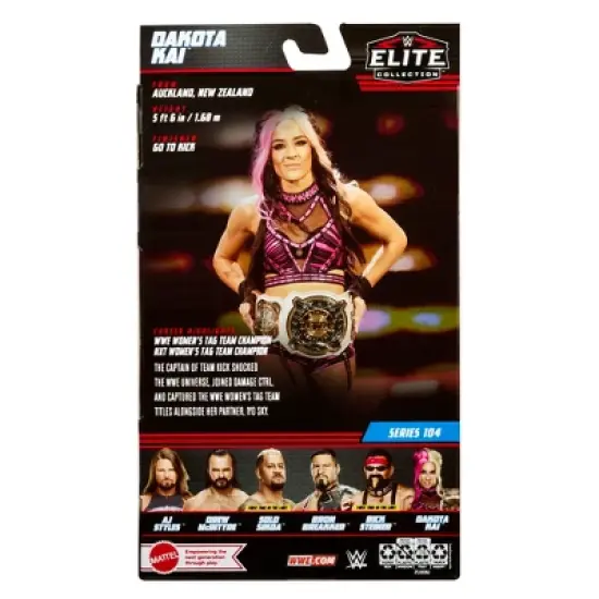 WWE Elite 104 Dakota Kai Action Figure image {1}