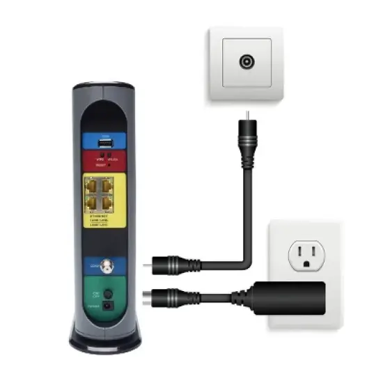 Motorola Ultra-Fast DOCSIS 3.1 Cable Modem with AC3200 Dual Band Router - (MG8702) image {1}