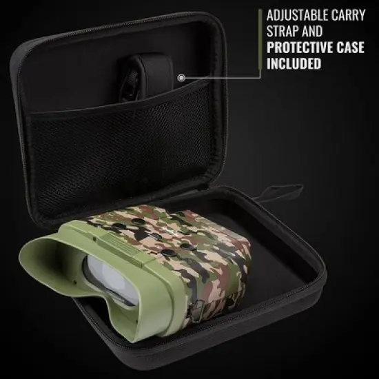 Hike Crew Camo Tactical Gear Night Vision Binoculars W/Digital Camera image {4}