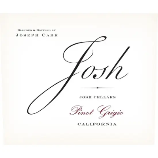 Josh Pinot Grigio White Wine - 750ml Bottle image {6}