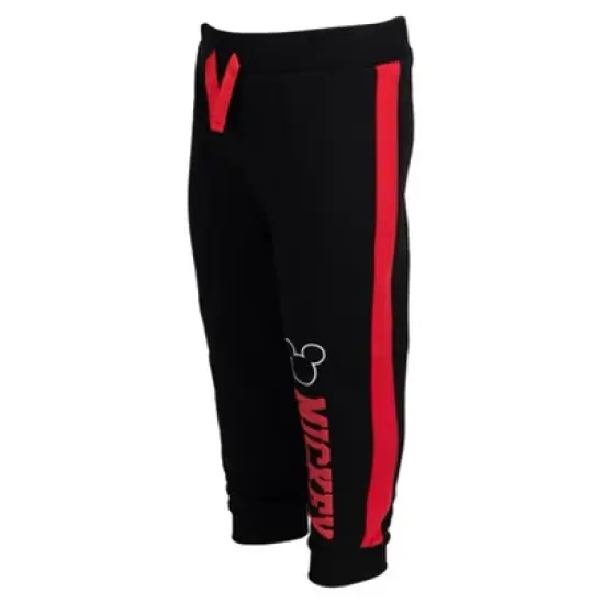 Disney Mickey Mouse Boys 2 Pack French Terry Jogger Pants Infant to Little Kid image {3}