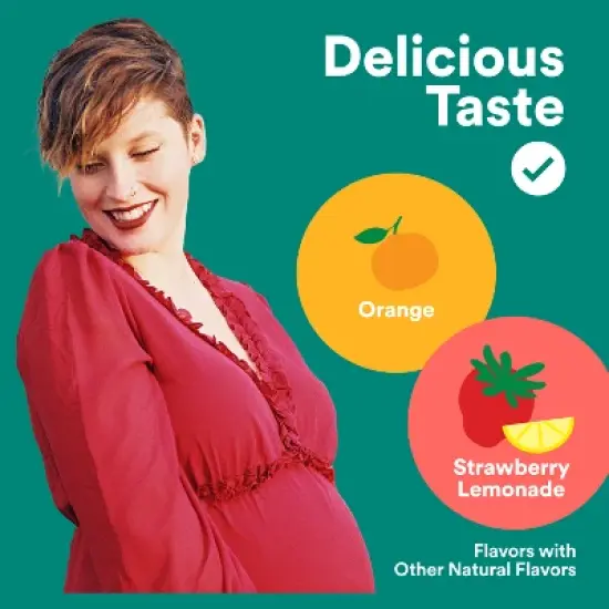 SmartyPants Prenatal Plus Multivitamin & Omegas Gummies with Methylfolate, C, D3, B12 & Zinc -120ct image {9}