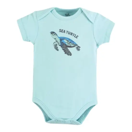 Touched by Nature Organic Cotton Bodysuits, Endangered Sea Animals image {2}